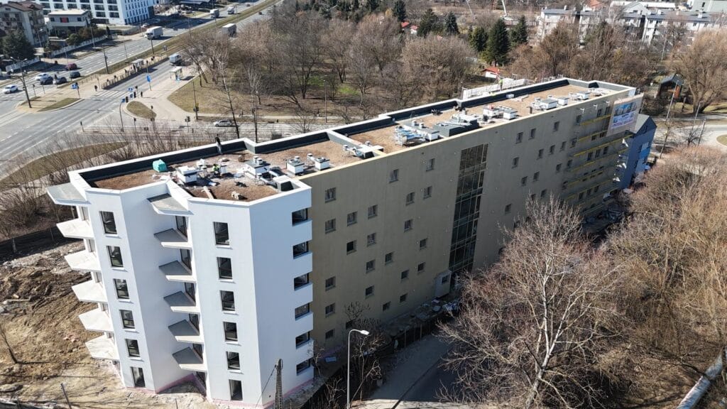Residence Przewóz 41 budowa stan na luty 2026 - 2